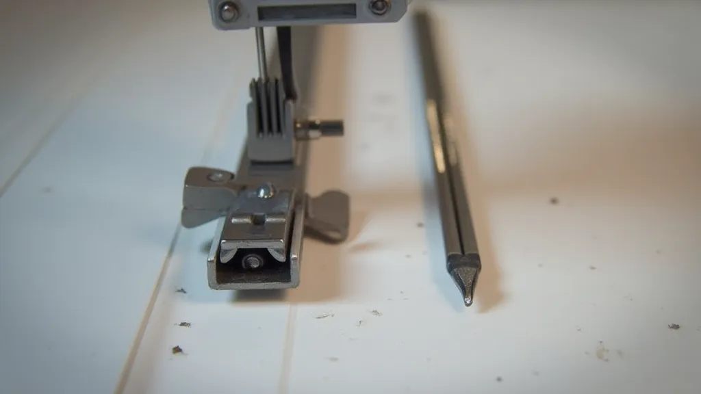 Comparison of old and new needle