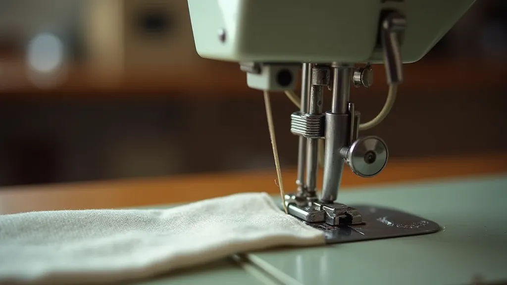 Sewing machine test stitch