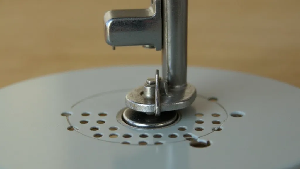 Timing screw on Singer 201-2